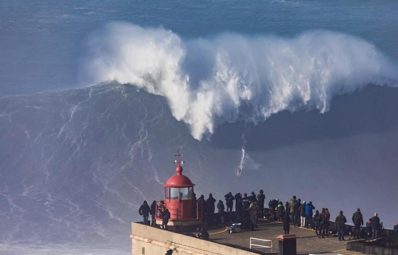 Casa Na Onda Subvila Apartment Nazare Luaran gambar